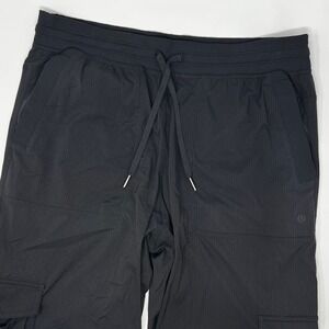 Lululemon Dance Studio Relaxed Fit Cargo Pants Women's Black Size Large